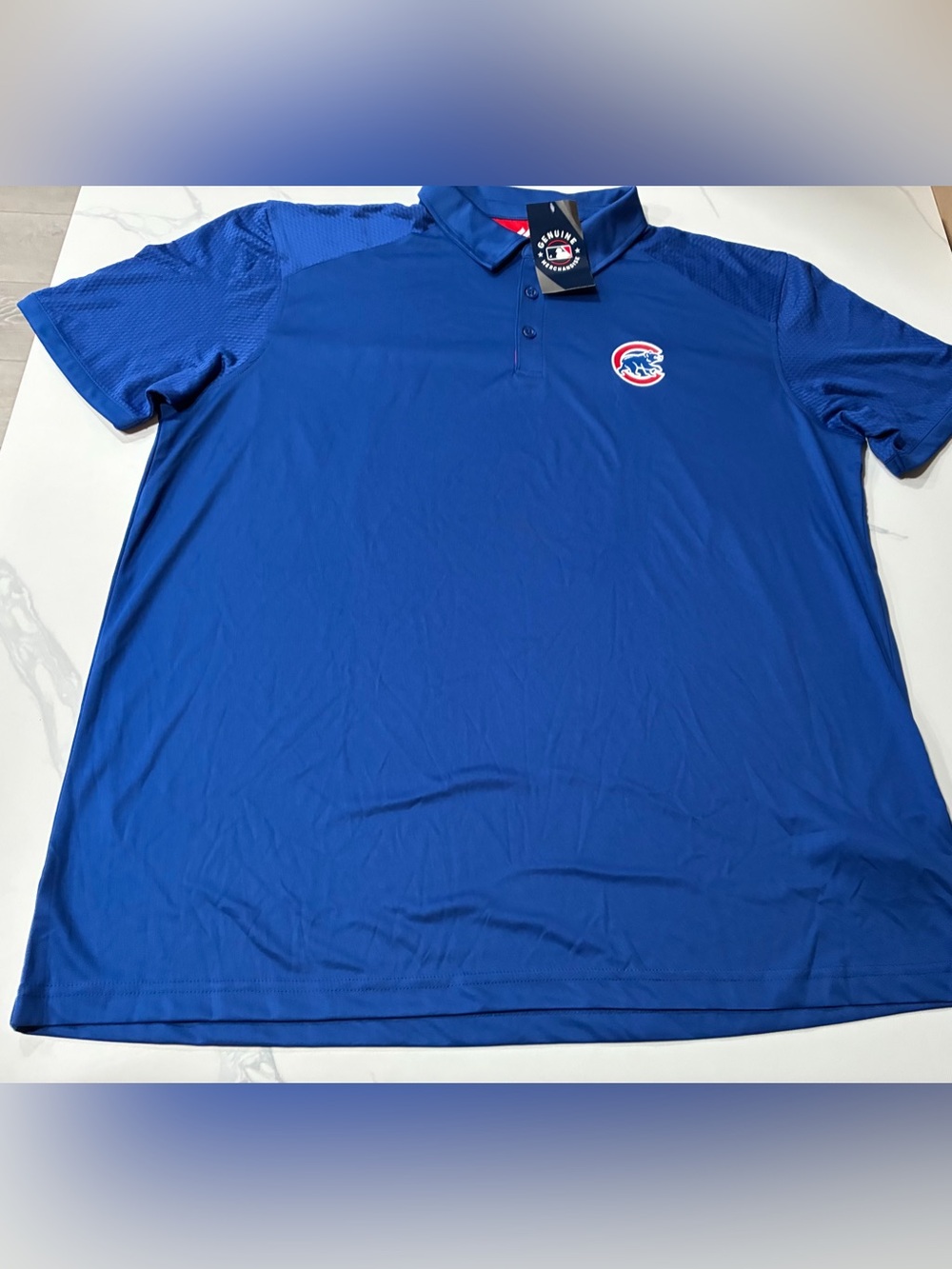 Chicago Cubs Majestic Men’s Polo (2XL) Retails For $60